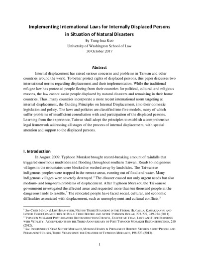 Implementing International Laws for Internally Displaced Persons in Situation of Natural Disasters.pdf
