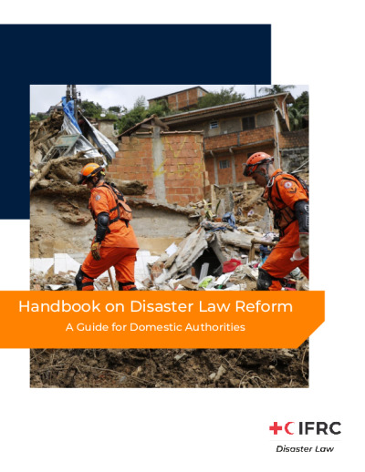 Handbook on Disaster Law Reform