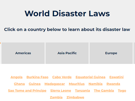 World Disaster Law