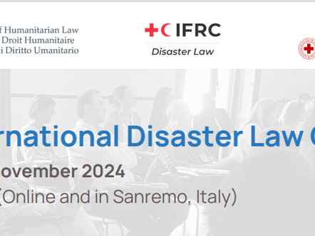 9th International Disaster Law Course 