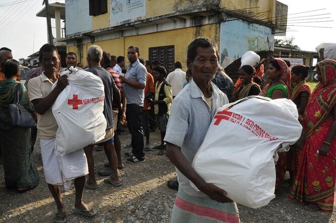 Nepal Red Cross emergency relief