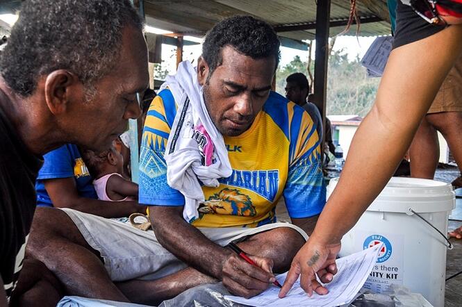 Fiji humanitarian response