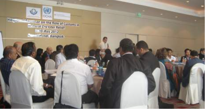 Asia-Pacific regional seminar examines the role of customs in natural disaster relief