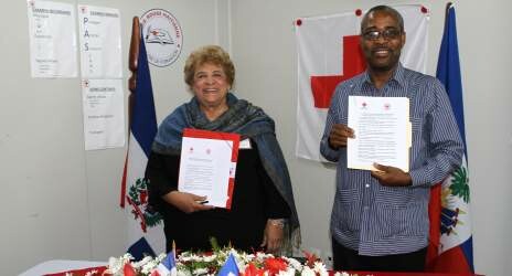 Dominican and Haitian Red Cross