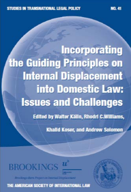 IDRL programme contributes to new book on incorporating IDP rights into national legislation