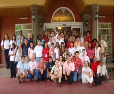 Red Cross Societies from across the Americas review IDRL promotion