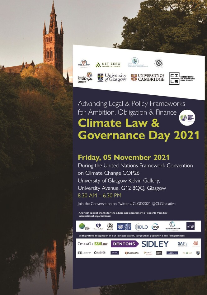 Climate law and governance day 2021