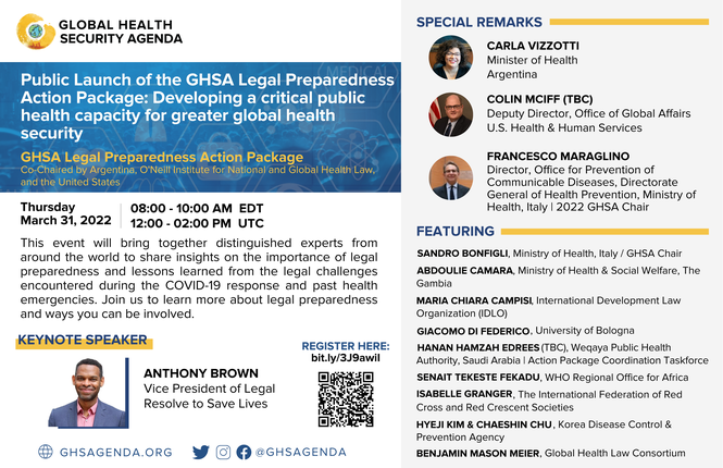 Public launch of the GHSA LP AP