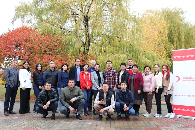 As part of this, the Red Crescent Society of Kyrgyzstan and government officials came together last October to learn about climate-smart disaster laws