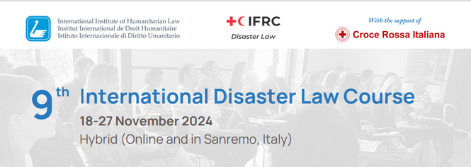 9th International Disaster Law Course 