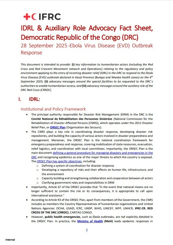 DRC IDRL & AR Factsheet 280925