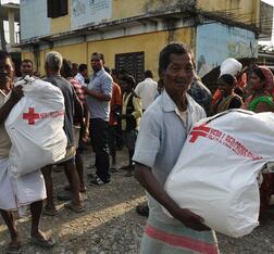 Nepal Red Cross emergency relief