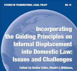 IDRL programme contributes to new book on incorporating IDP rights into national legislation