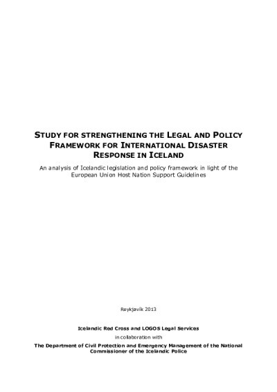 ICelandStudy for Strengthening the Legal and Policy Framework for International Disaster Response in Iceland.pdf