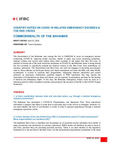 COVID-19 Emergency Decree Research - Bahamas.pdf