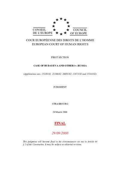 CASE OF BUDAYEVA AND OTHERS v. RUSSIA.pdf