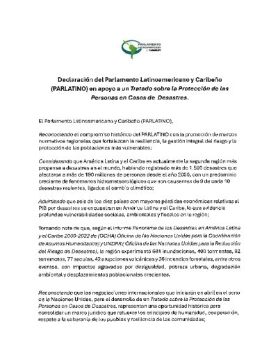 DECLARACION EN APOYO TRATADO PROTECCION DE PERSONAS EN CASO DESASTRES.pdf