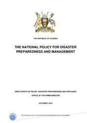 Disaster Policy for Uganda.pdf