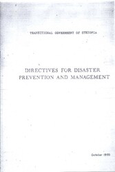 Ethiopia Govt - 1993 - Directives for Disaster Prevention and Management.pdf