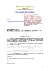 LEI Nº 12 608 DE 10 DE ABRIL DE 2012 - Riscos e desastres.pdf