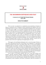 Executive summary_Marmara earthquake 2006.pdf