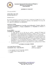 Acuerdo n 170-05-2017 Manual de Procedimientos de Costa Rica para la Recepción Tránsito y Envió de Asistencia Humanitaria.pdf