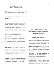 Honduras legislation_Reglamento de la ley del SINAGER.pdf