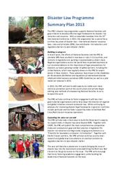 Disaster Law Prog Summary Plan 2013.pdf