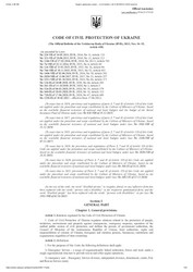 Code of Civil Protection of Ukraine (English Version).pdf